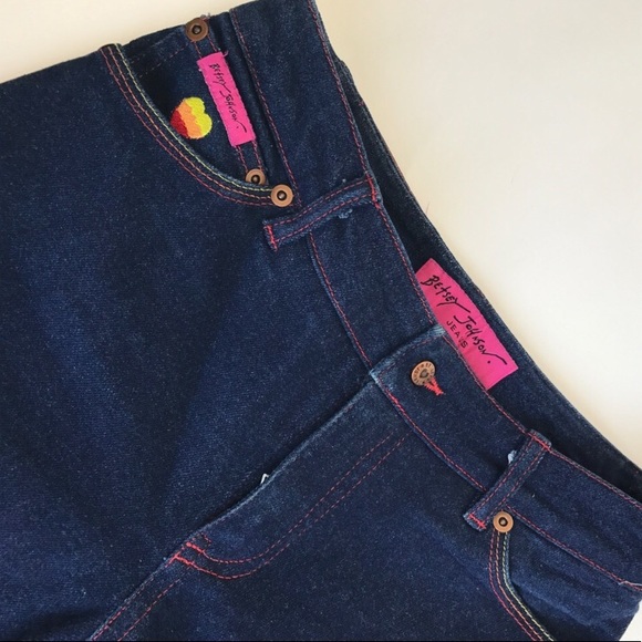 🔥HOST PICK🔥 RARE VINTAGE Betsey Johnson Jeans - Picture 2 of 9